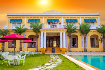 Pushkar resort with swimming pool